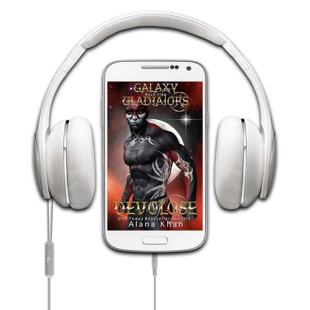 Devolose: Eine Sci-Fi Romanze mit einem dunklen Beschützer-Alien (Galaxy Gladiators Alien-Entführungsroman 4) (German Edition) AUDIOBOOK ONLY