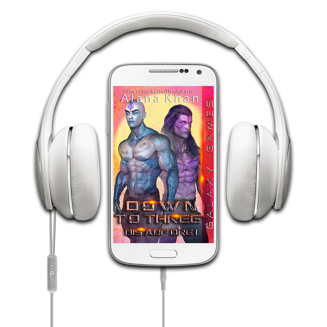 Bis Auf Drei: Eine Romanze mit zwei gentechnisch veränderten Aliens (Galaxy Games Serie 3) (German Edition)