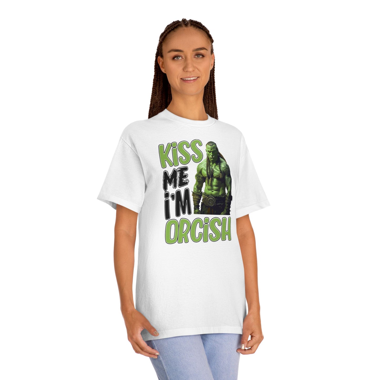 Kiss Me I'm Orcish Unisex Classic Tee - Fun T-Shirt