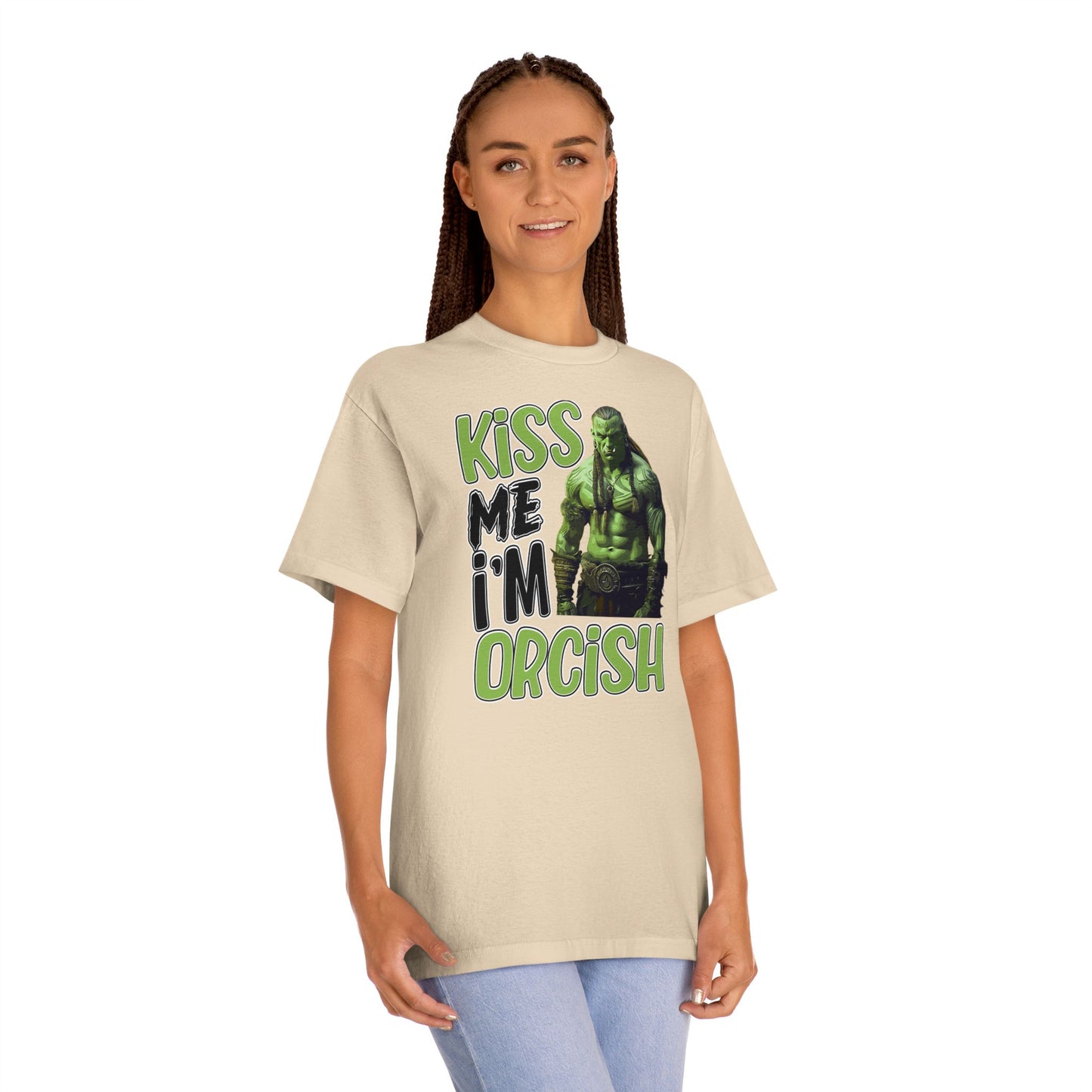 Kiss Me I'm Orcish Unisex Classic Tee - Fun T-Shirt