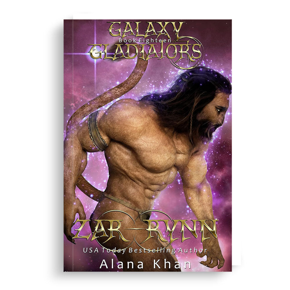 Zar-Rynn: A Tortured Hero Alien Warrior Romance (Galaxy Gladiators Alien Abduction Romance Series Book 18)