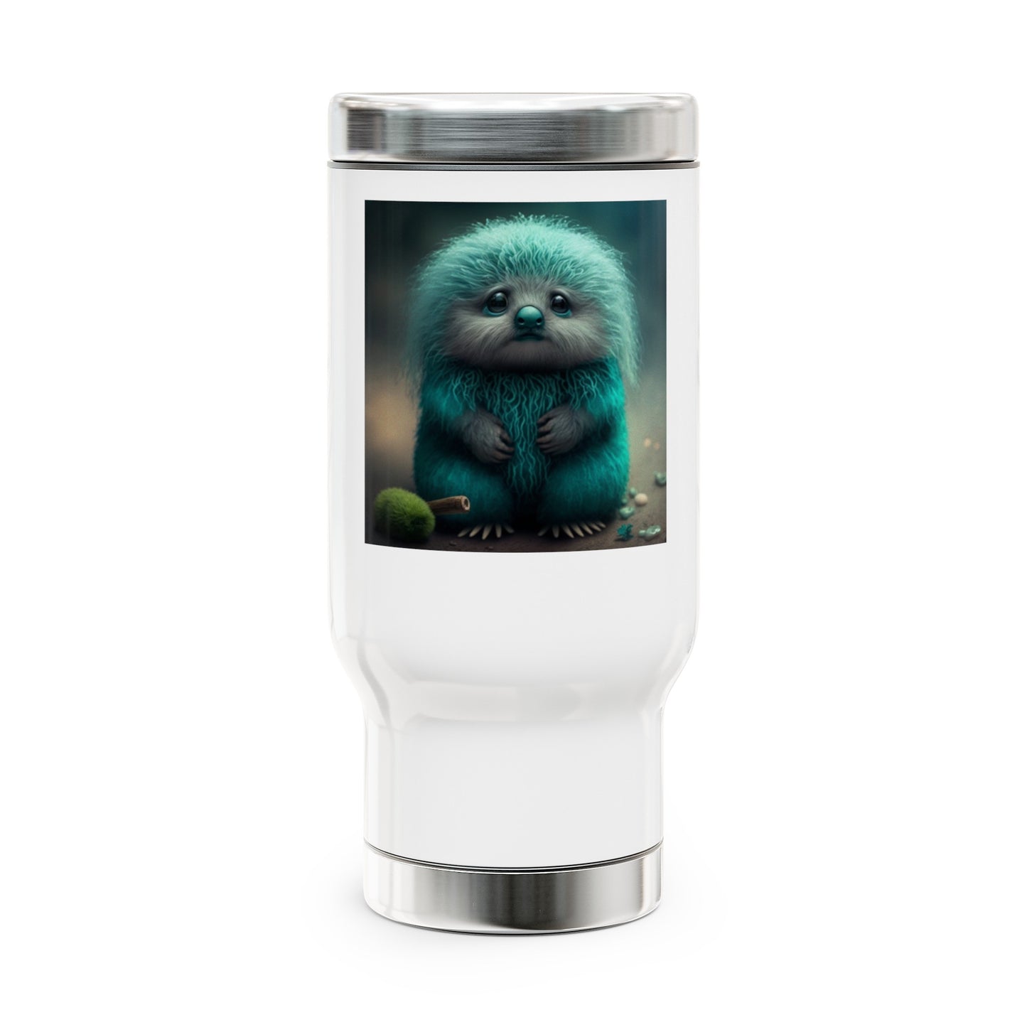 Itza Chitza from Inn Trouble_Xarion Stainless Steel Travel Mug with Handle, 14oz