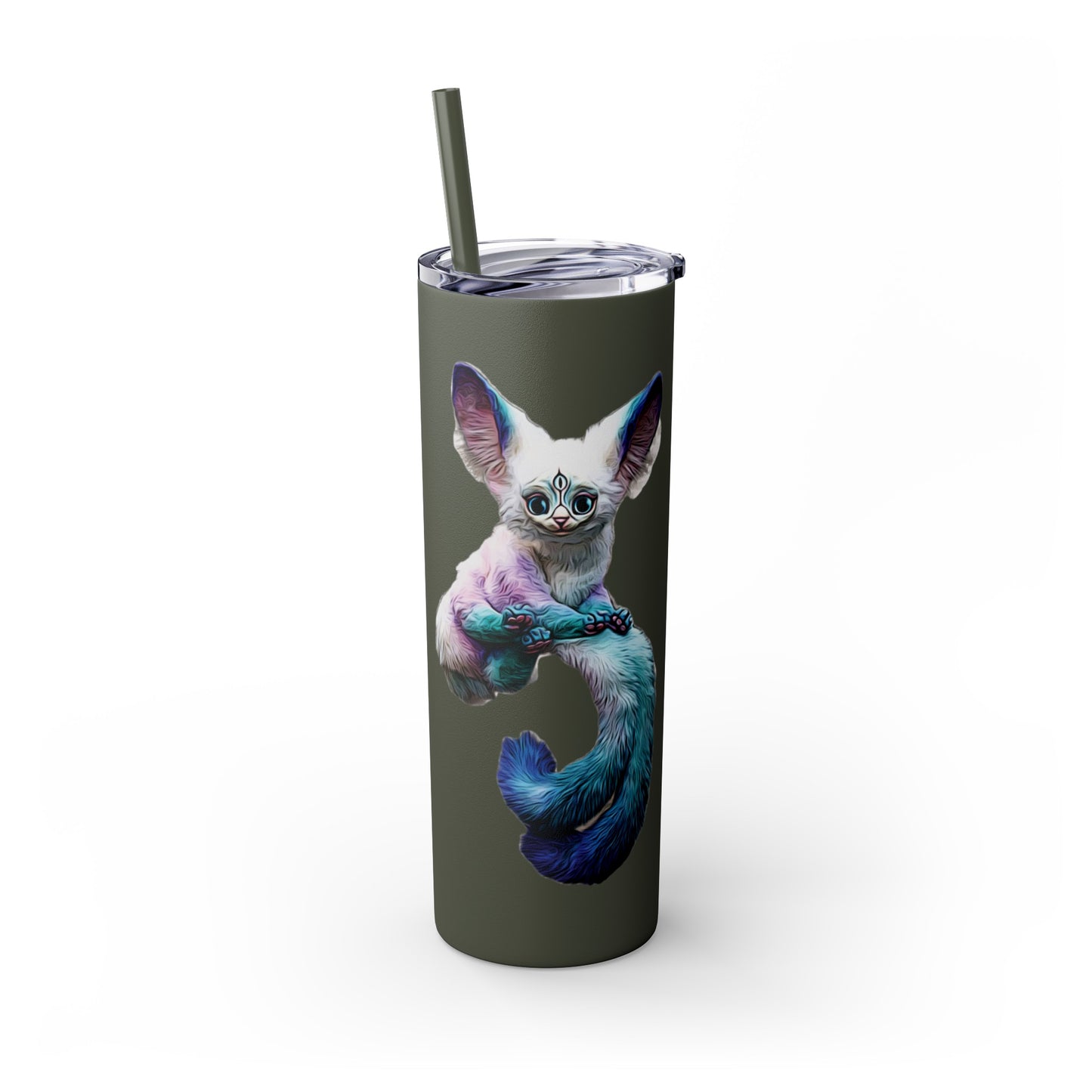 Dreambaby Skinny Tumbler with Straw, 20oz