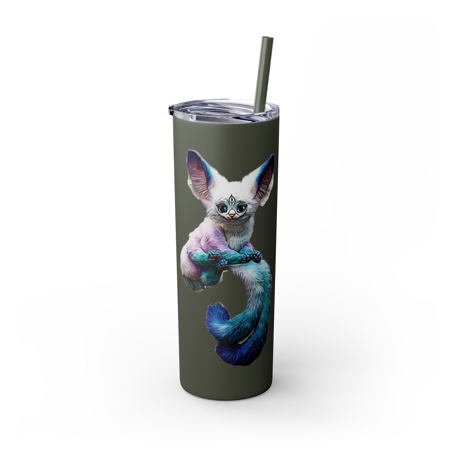 Dreambaby Skinny Tumbler with Straw, 20oz