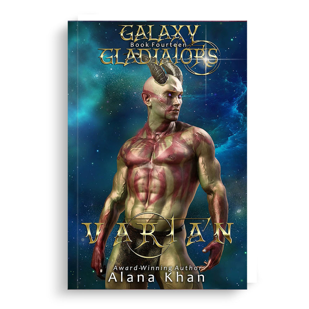 Vartan (Galaxy Gladiators Alien Abduction Romance Series Book 14)