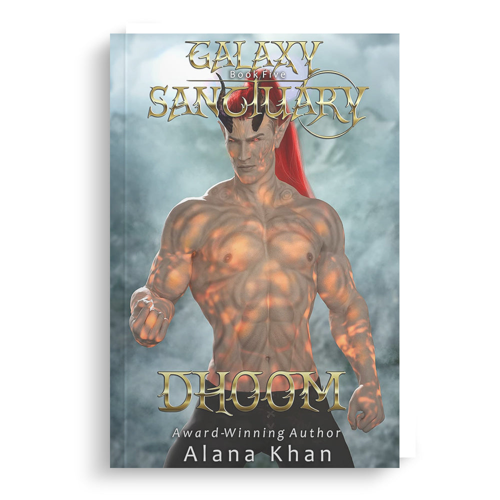 Dhoom: (Galaxy Sanctuary Alien Abduction Romance Series Book 5)