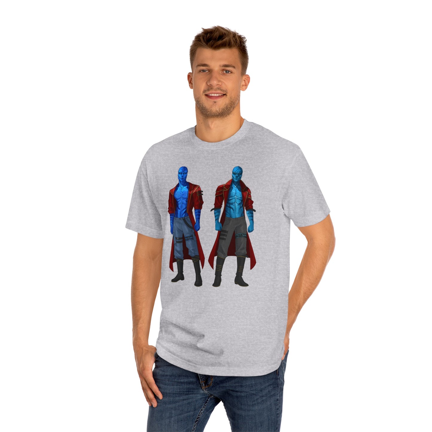 Cosmic Kissed Twins No Words Unisex Classic Tee