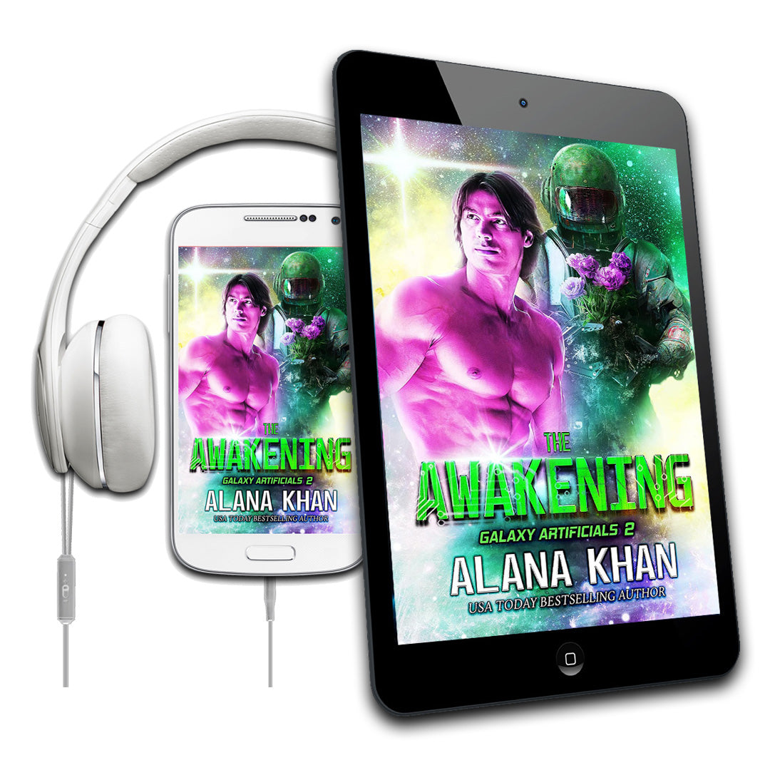 The Awakening: A Slow Burn, Friends to Lovers Science Fiction Robot Romance (Galaxy Artificials Book 2)