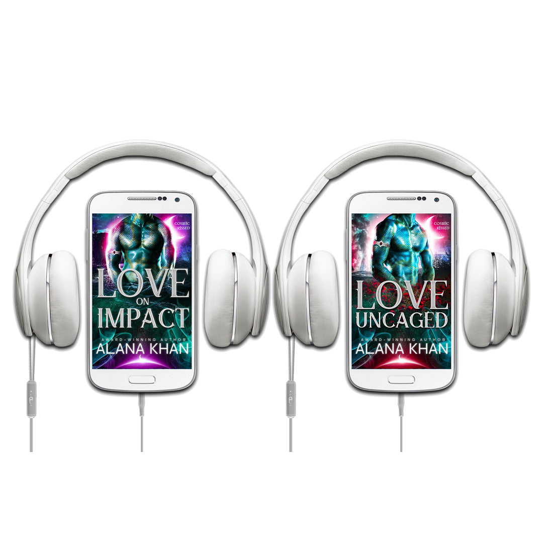 Cosmic Kissed 2 Collection Love on Impact & Love Uncaged Audiobook Only