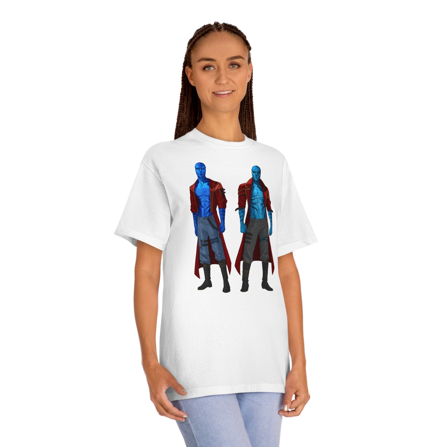 Cosmic Kissed Twins No Words Unisex Classic Tee