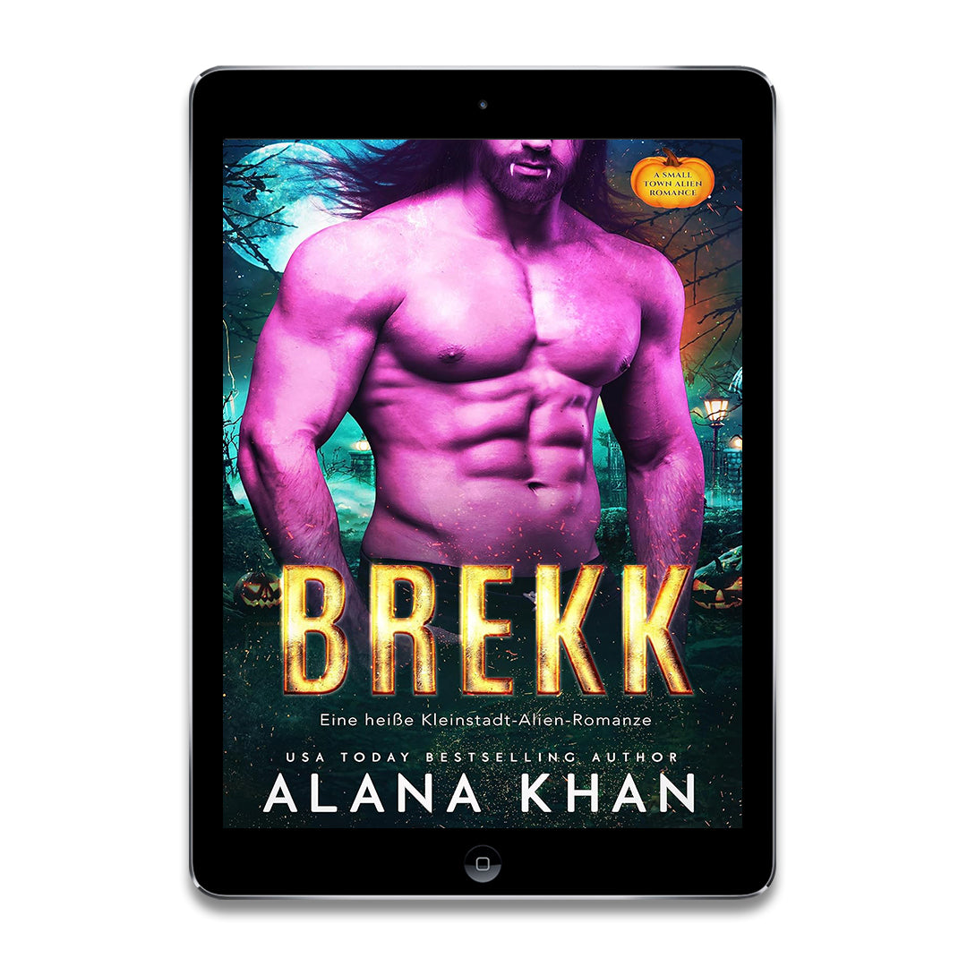 Brekk: Die Schöne und das Biest, eine gruselige Halloween-Alien-Romanze (Arixxia Fields: Eine heiße Kleinstadt-Alien-Romanze, Band 1 (Arrixia Fields Deutsche Serie) (German Edition)