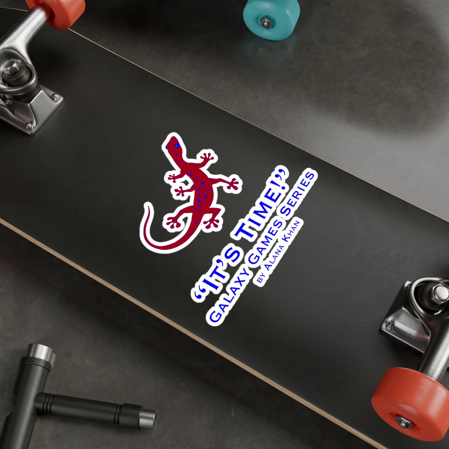 It's Time Galaxy Games Kiss-Cut Vinyl Decals