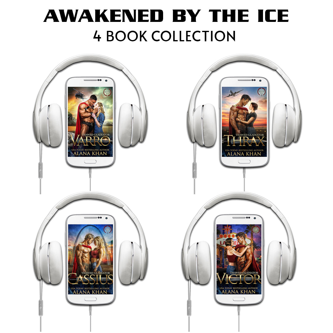 Thawed Gladiator Thrax, Thrax, Cassius & Victor (Awakened From the Ice Book 1, 2, 3 & 4) Bundle
