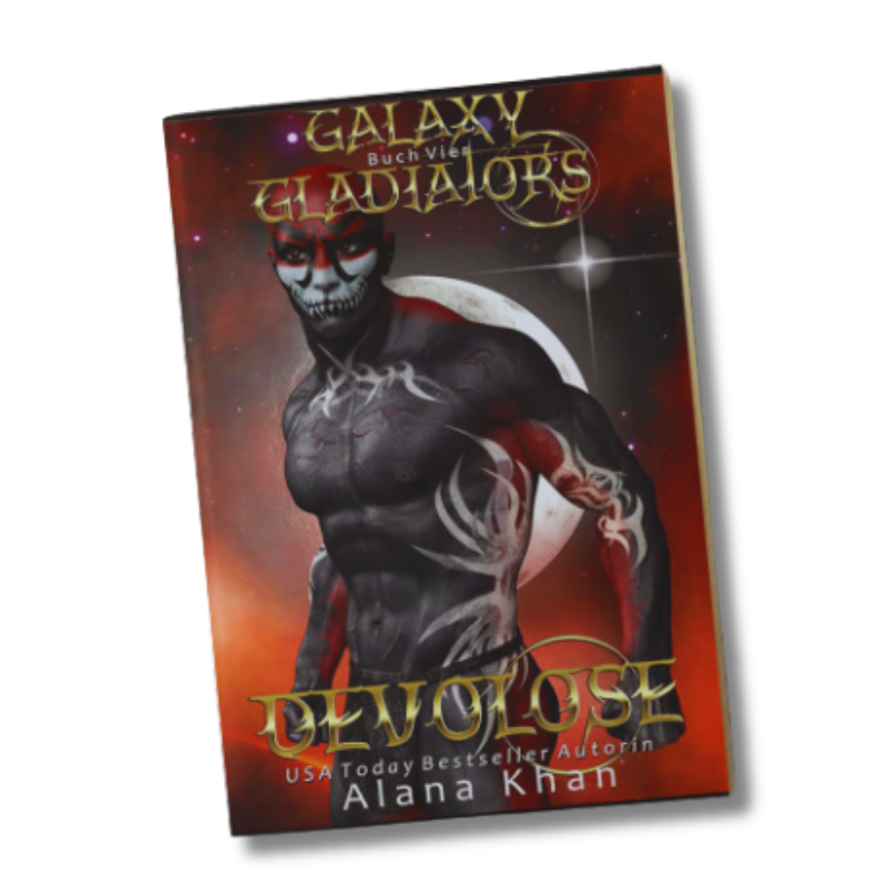 Devolose: Eine Sci-Fi Romanze mit einem dunklen Beschützer-Alien (Galaxy Gladiators Alien-Entführungsroman 4) (German Edition) AUDIOBOOK ONLY