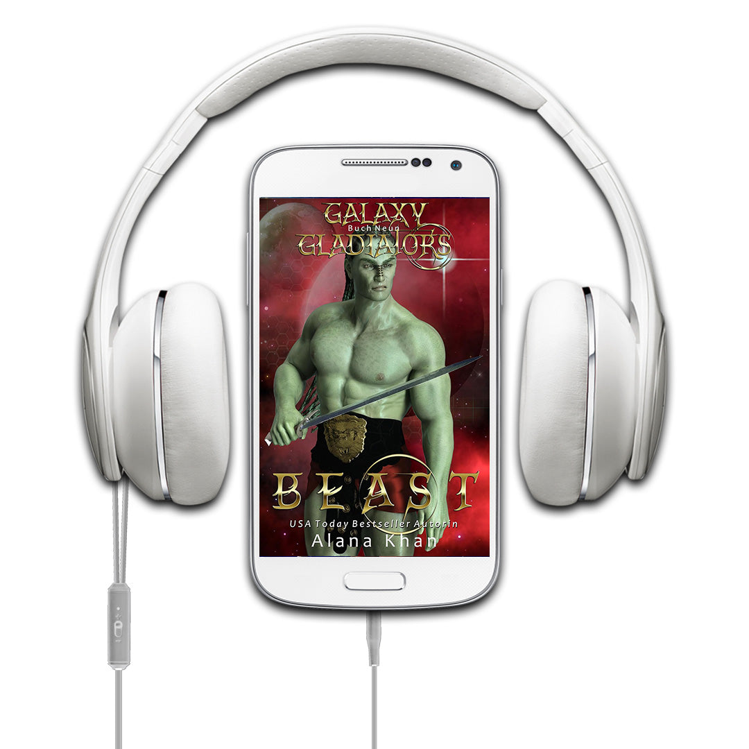 Beast: Eine Alpha-Helden Enemies to Lovers-Romanze (Galaxy Gladiators Alien-Entführungsroman 9) (German Edition)