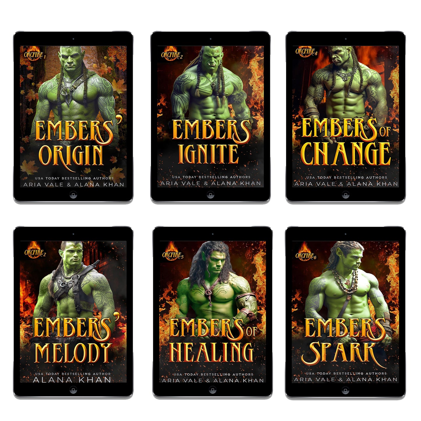 OrcFire (6 book series) Audiobook Set