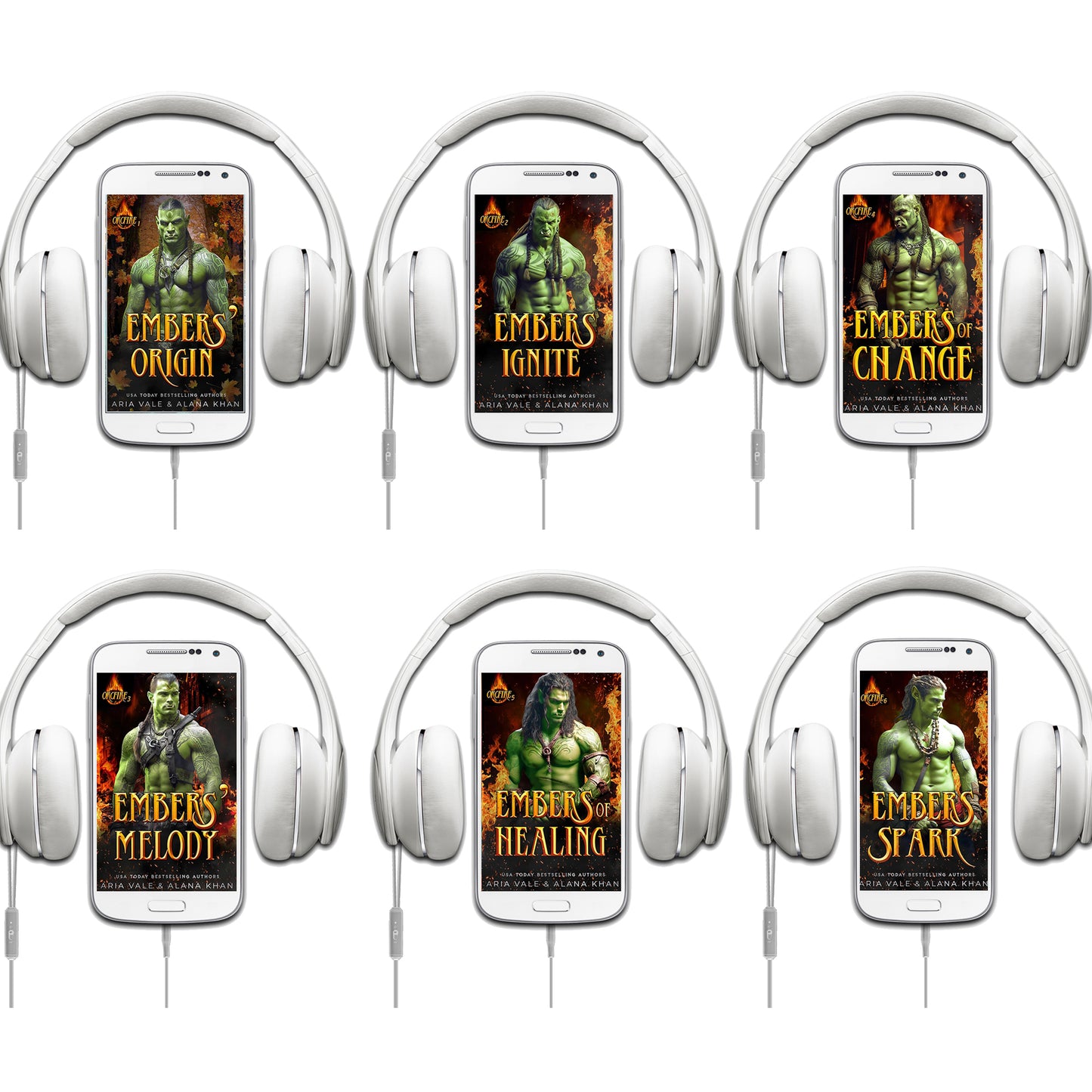 OrcFire (6 book series) Audiobook Set