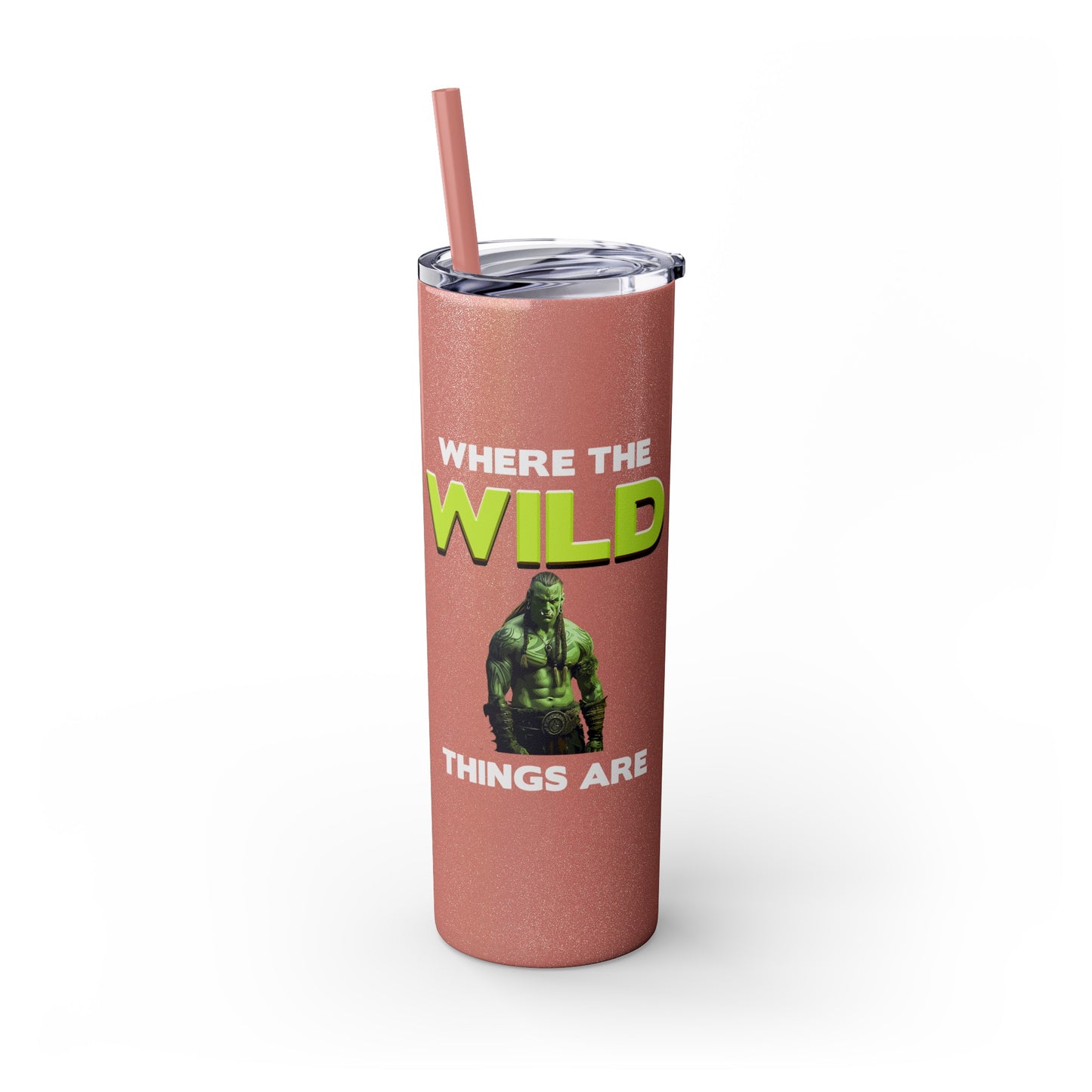 Where The Wild Things Are Skinny Tumbler with Straw, 20oz