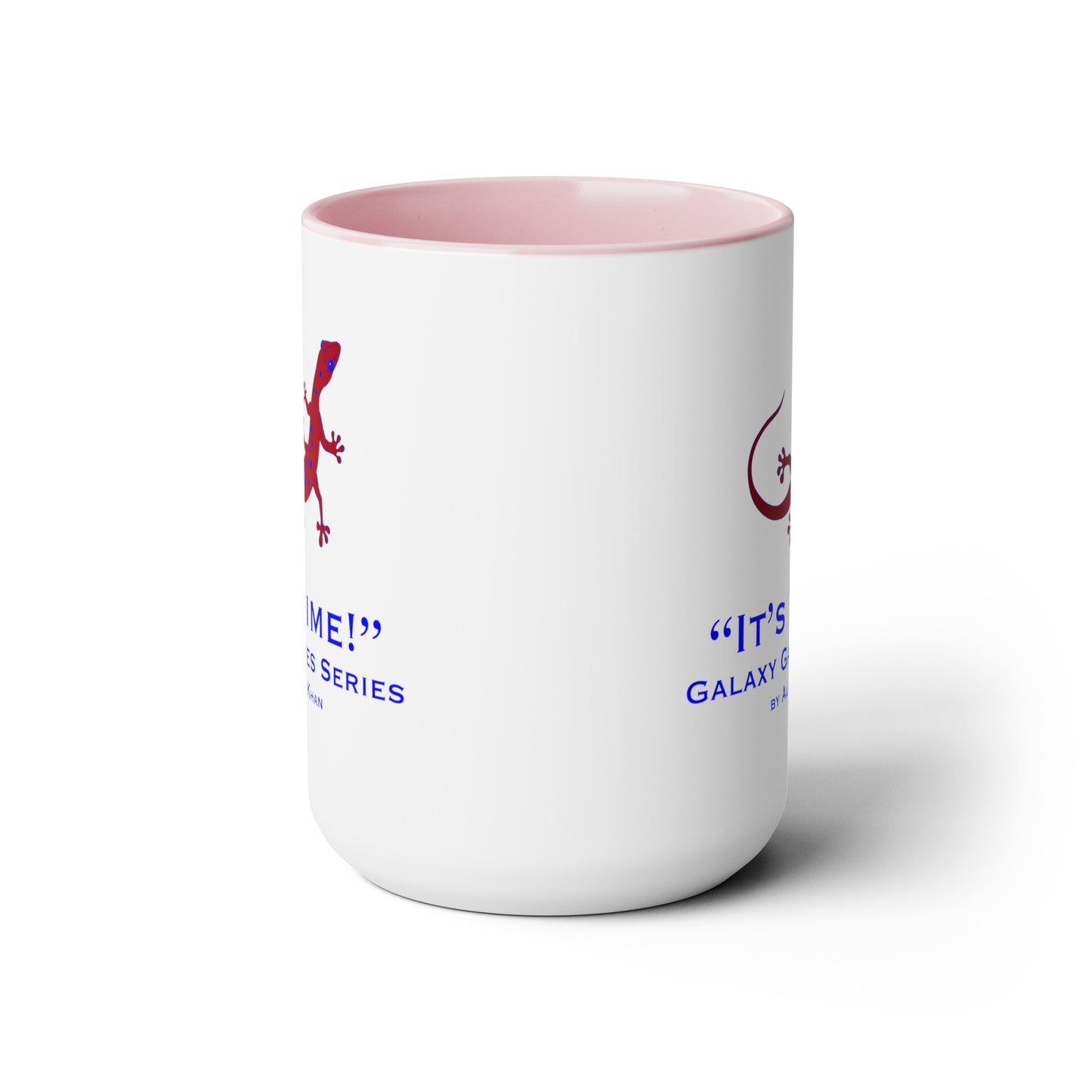 It's Time Galaxy Games Series Two-Tone Coffee Mugs, 15oz