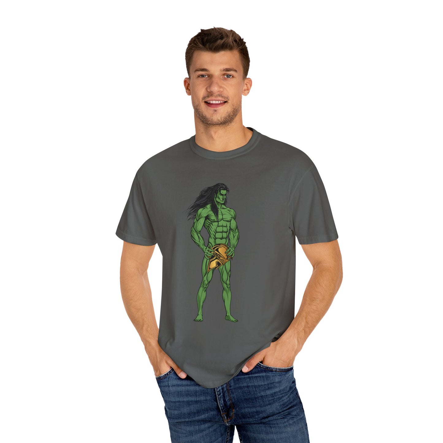 Orc Gladiator Unisex Garment-Dyed T-shirt