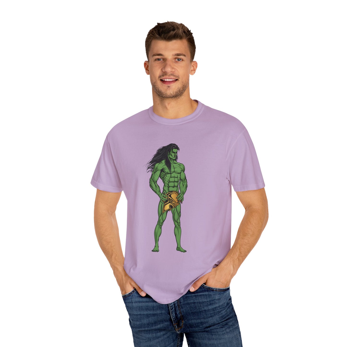 Orc Gladiator Unisex Garment-Dyed T-shirt