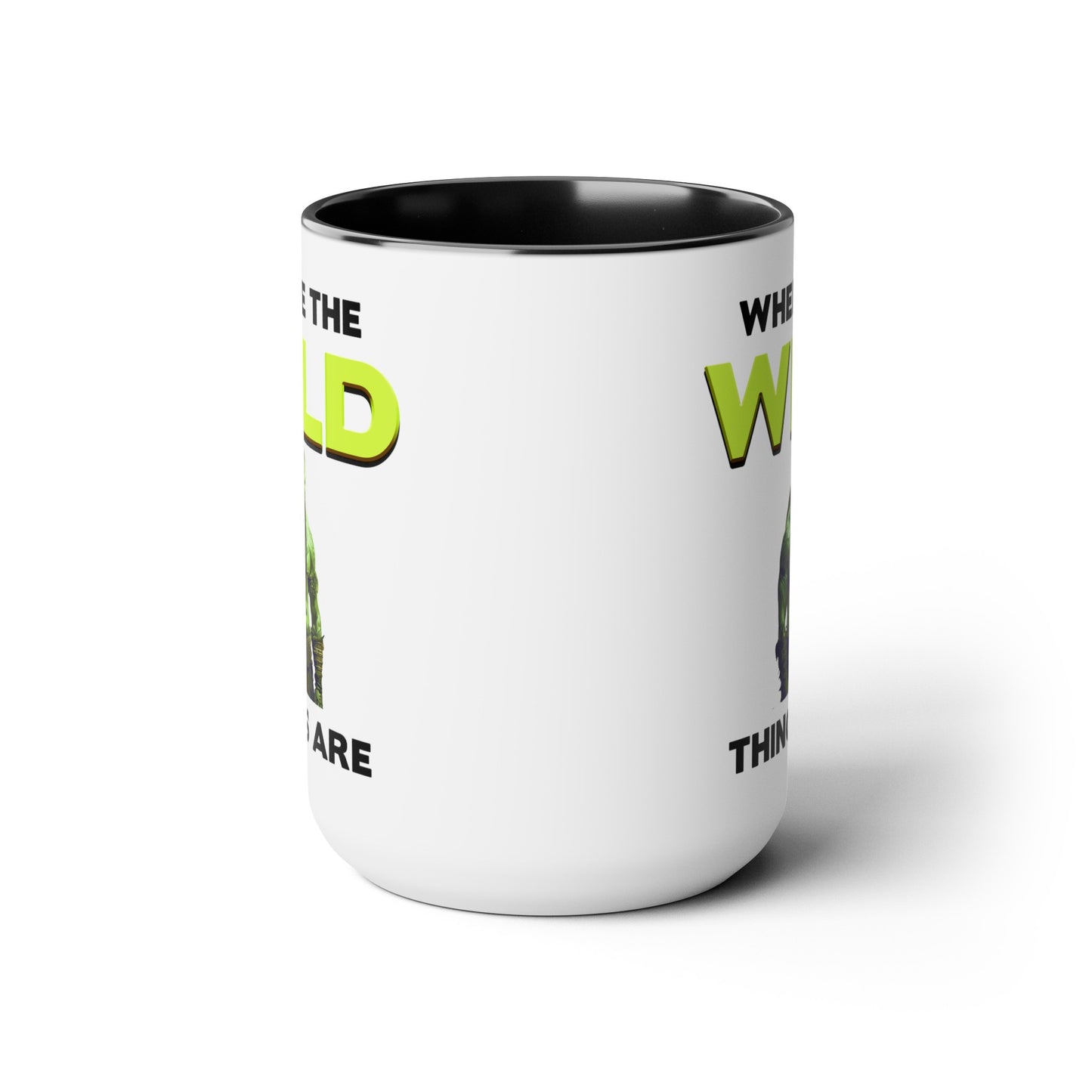 Where The Wild Things Are Two-Tone Coffee Mugs, 15oz