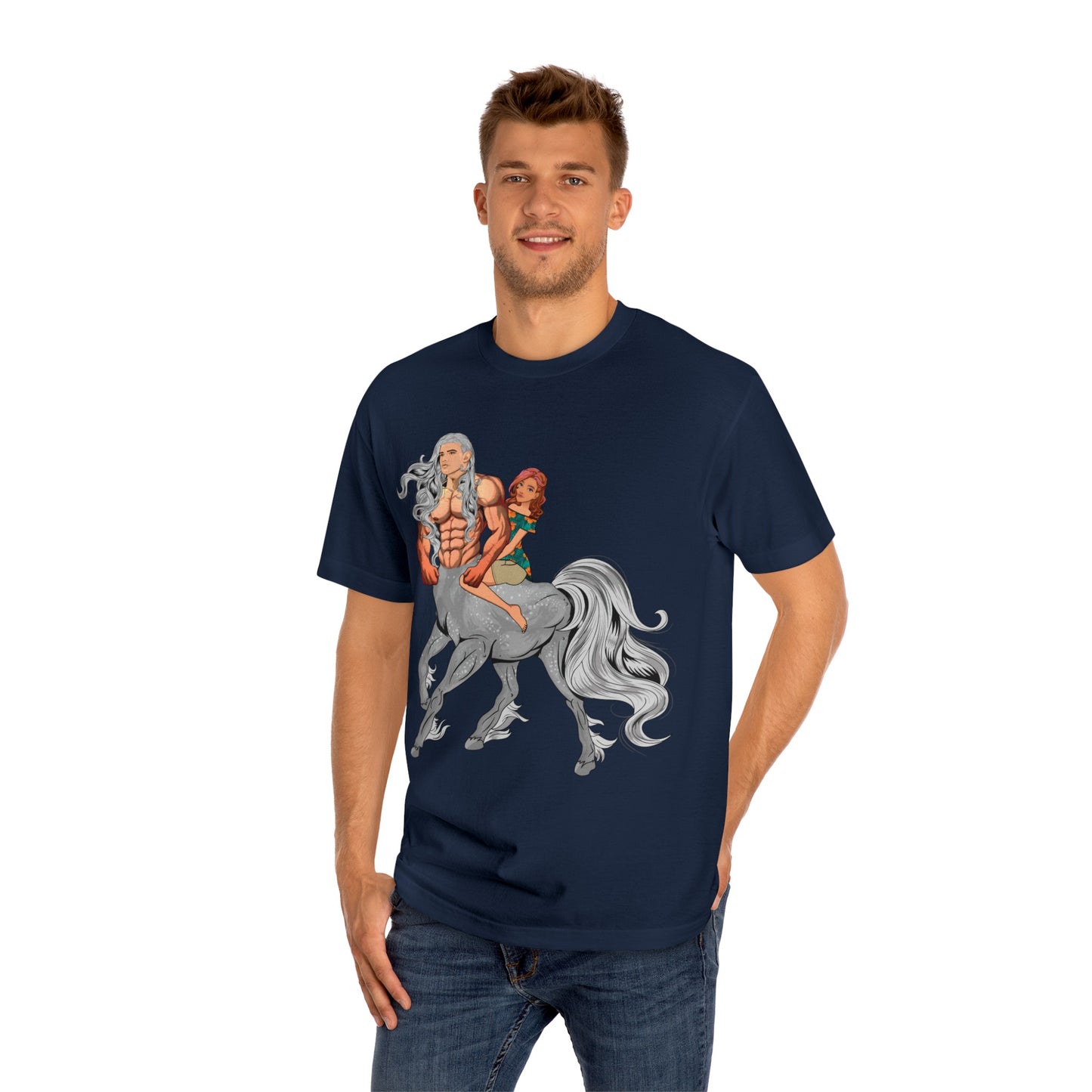 Horse Man Unisex Classic Tee