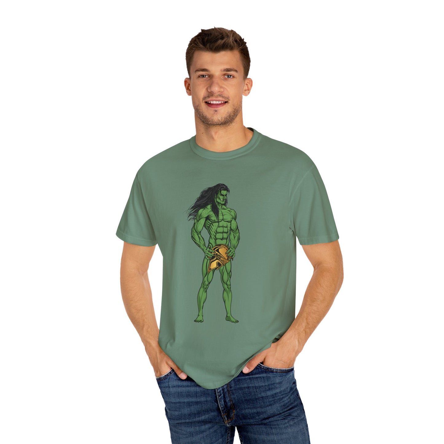 Orc Gladiator Unisex Garment-Dyed T-shirt