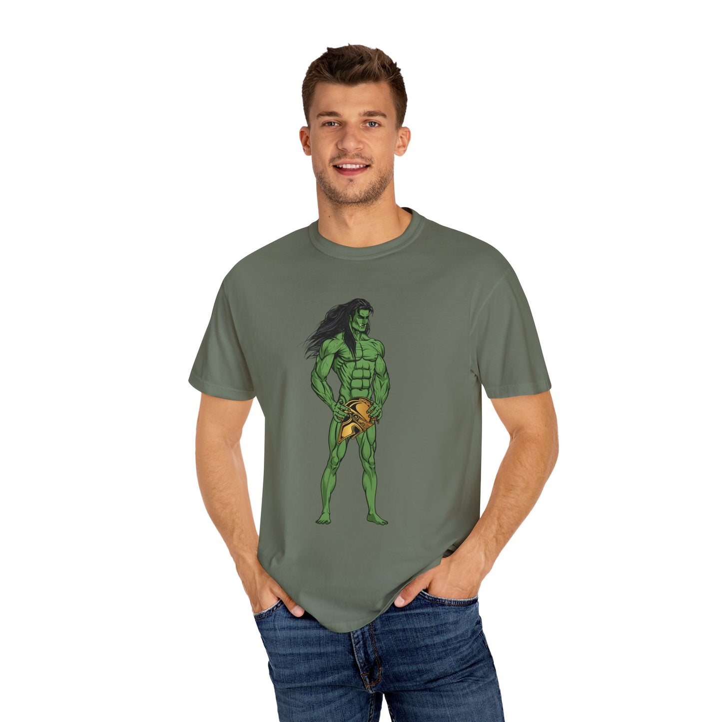 Orc Gladiator Unisex Garment-Dyed T-shirt