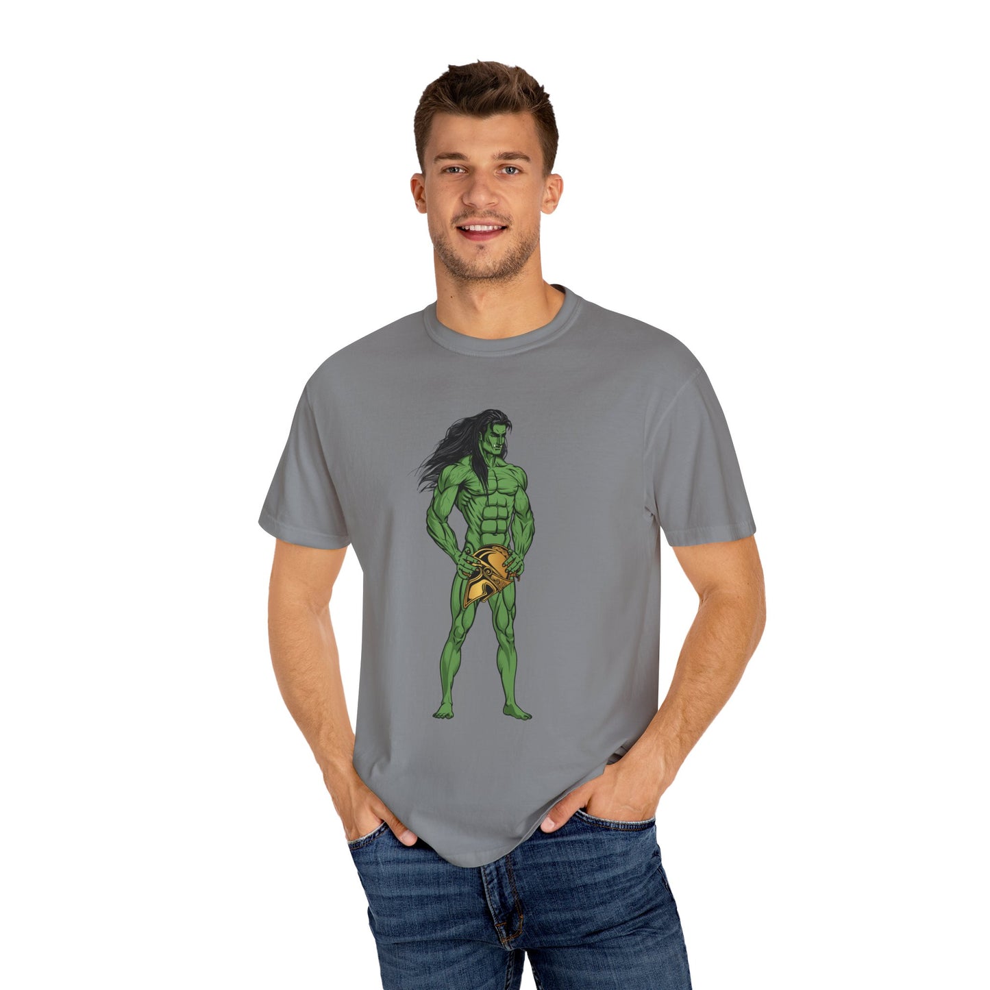 Orc Gladiator Unisex Garment-Dyed T-shirt