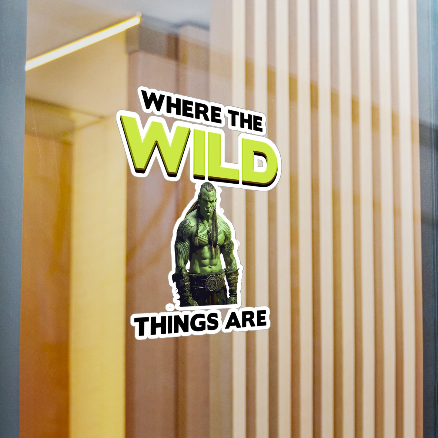 Where The Wild Things Are Kiss-Cut Vinyl Decals