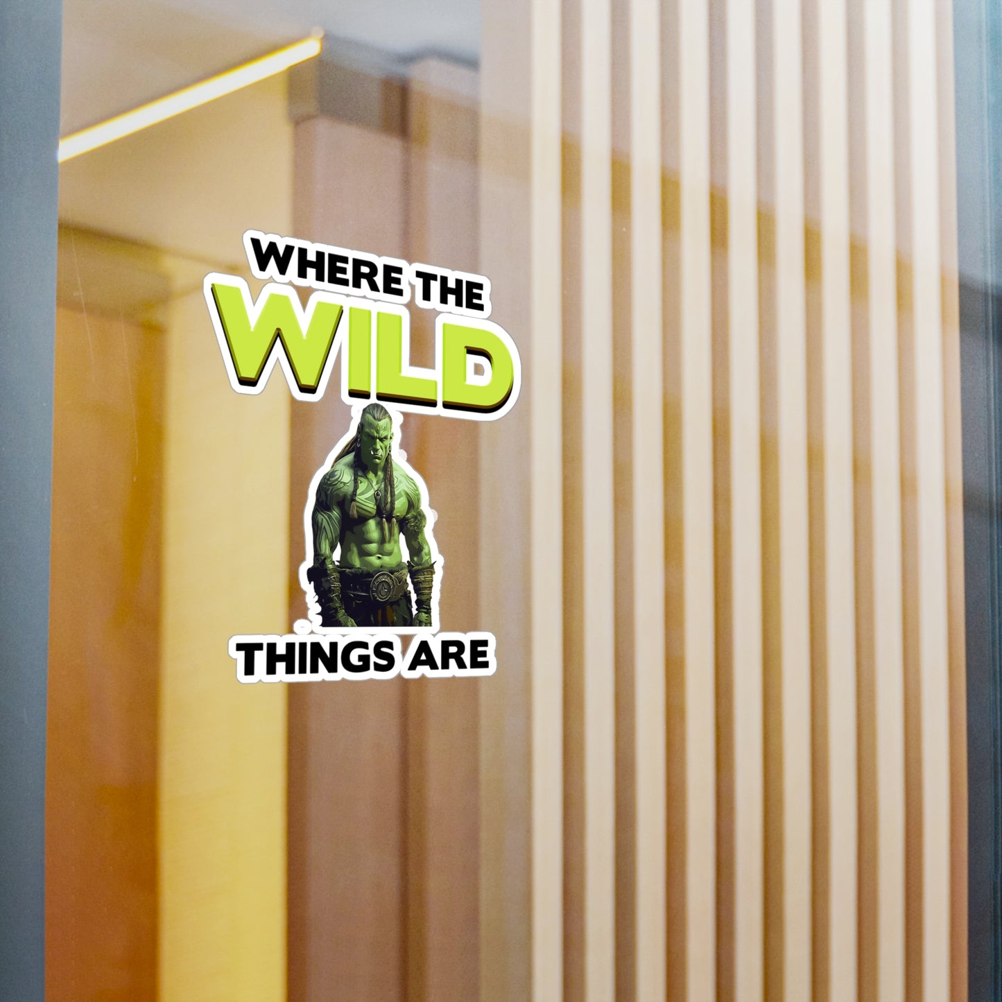 Where The Wild Things Are Kiss-Cut Vinyl Decals