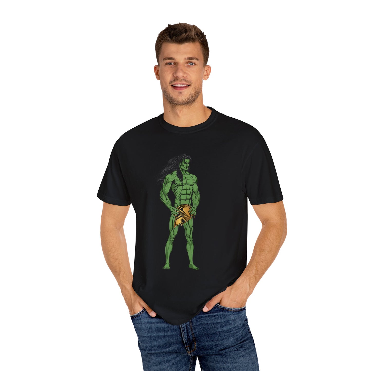 Orc Gladiator Unisex Garment-Dyed T-shirt