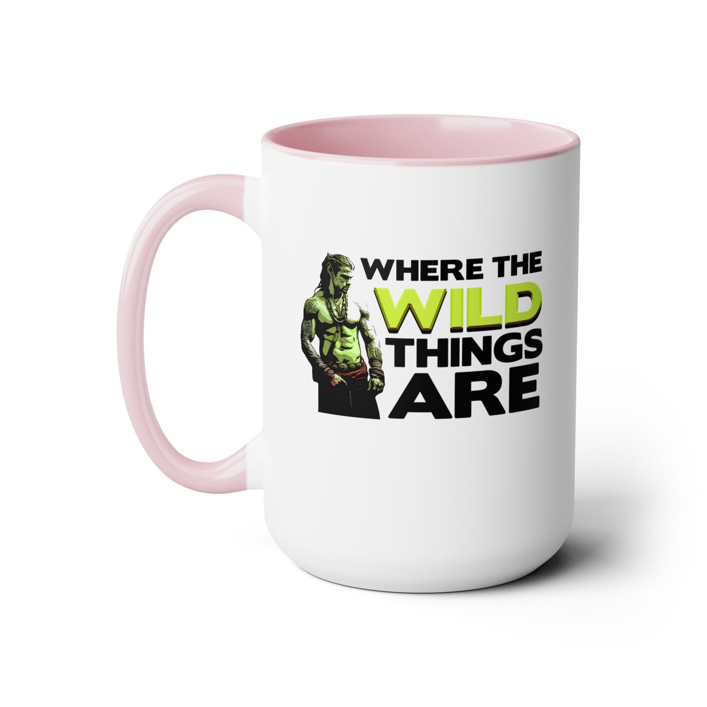 Where The Wild Things Are Two-Tone Coffee Mugs, 15oz