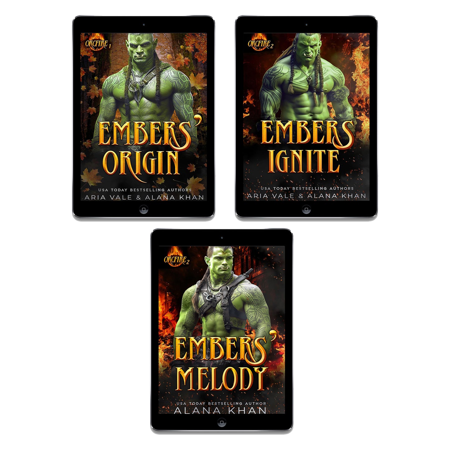 OrcFire (3 book series) Audiobook Set