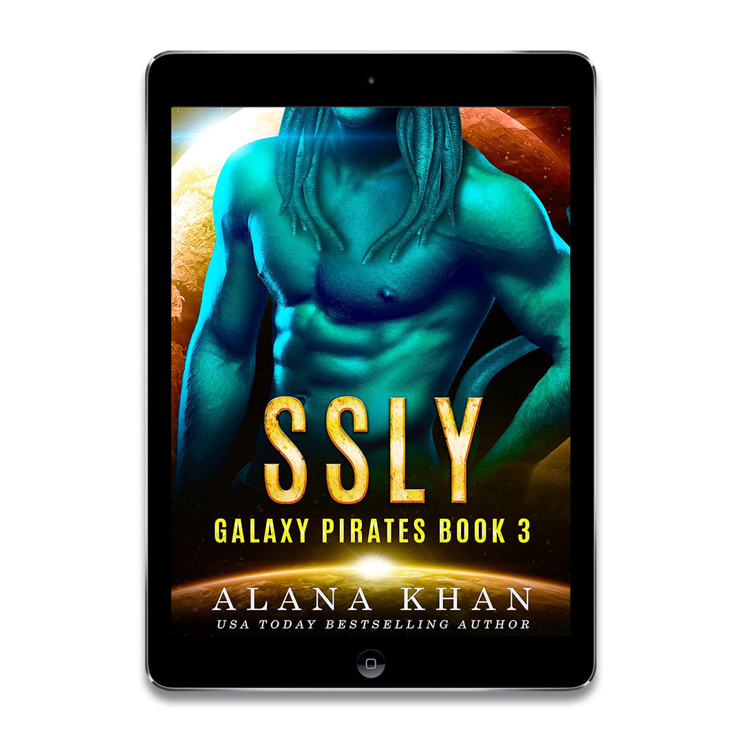 Ssly: A Wounded Lover Mature Heroine Sci-Fi Alien Romance (Galaxy Pirates Alien Abduction Romance Series Book 3)