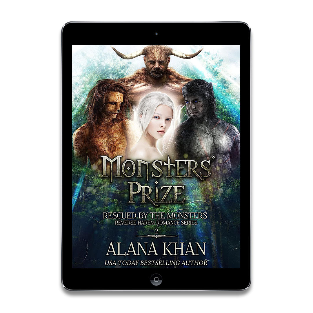 Monsters' Prize: A Why Choose Monster Romance (Rescued by the Monsters Reverse Harem Romance Series Book 2)
