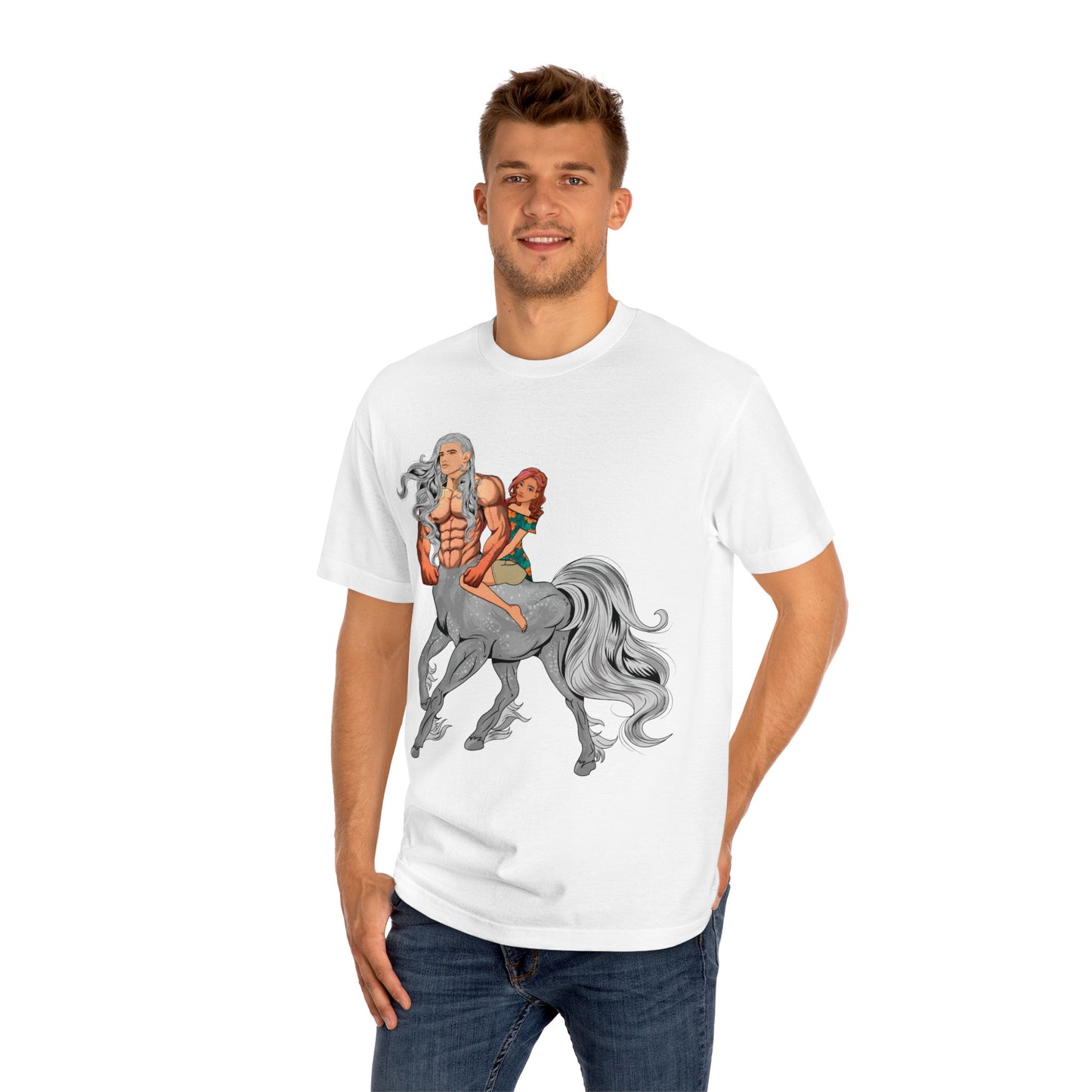 Horse Man Unisex Classic Tee