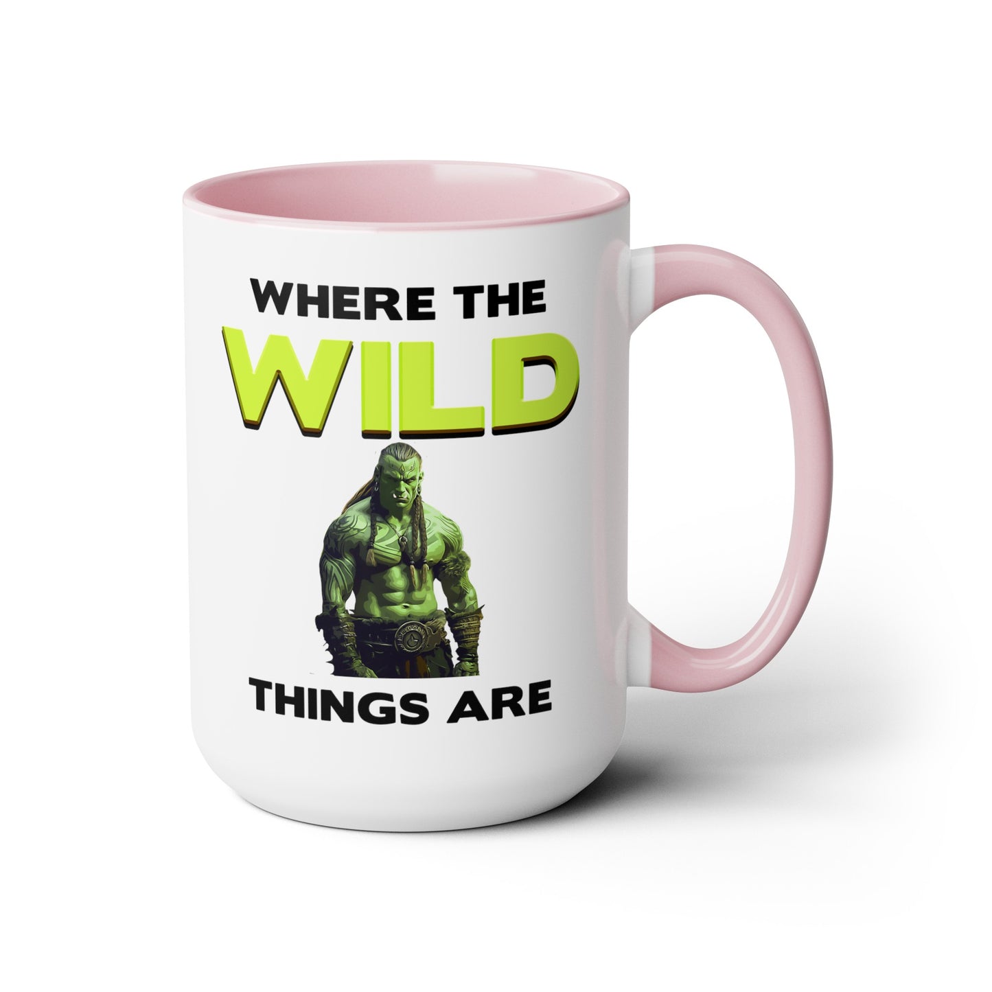 Where The Wild Things Are Two-Tone Coffee Mugs, 15oz