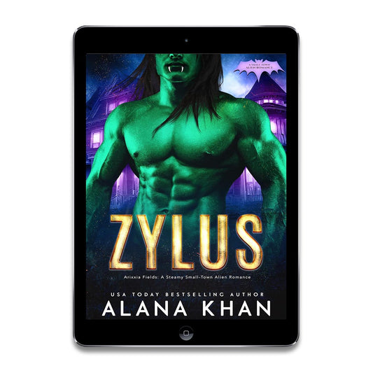 Zylus: An Enemies to Lovers Spooky Halloween Alien Romance (Arixxia Fields: A Steamy Small-Town Alien Romance)