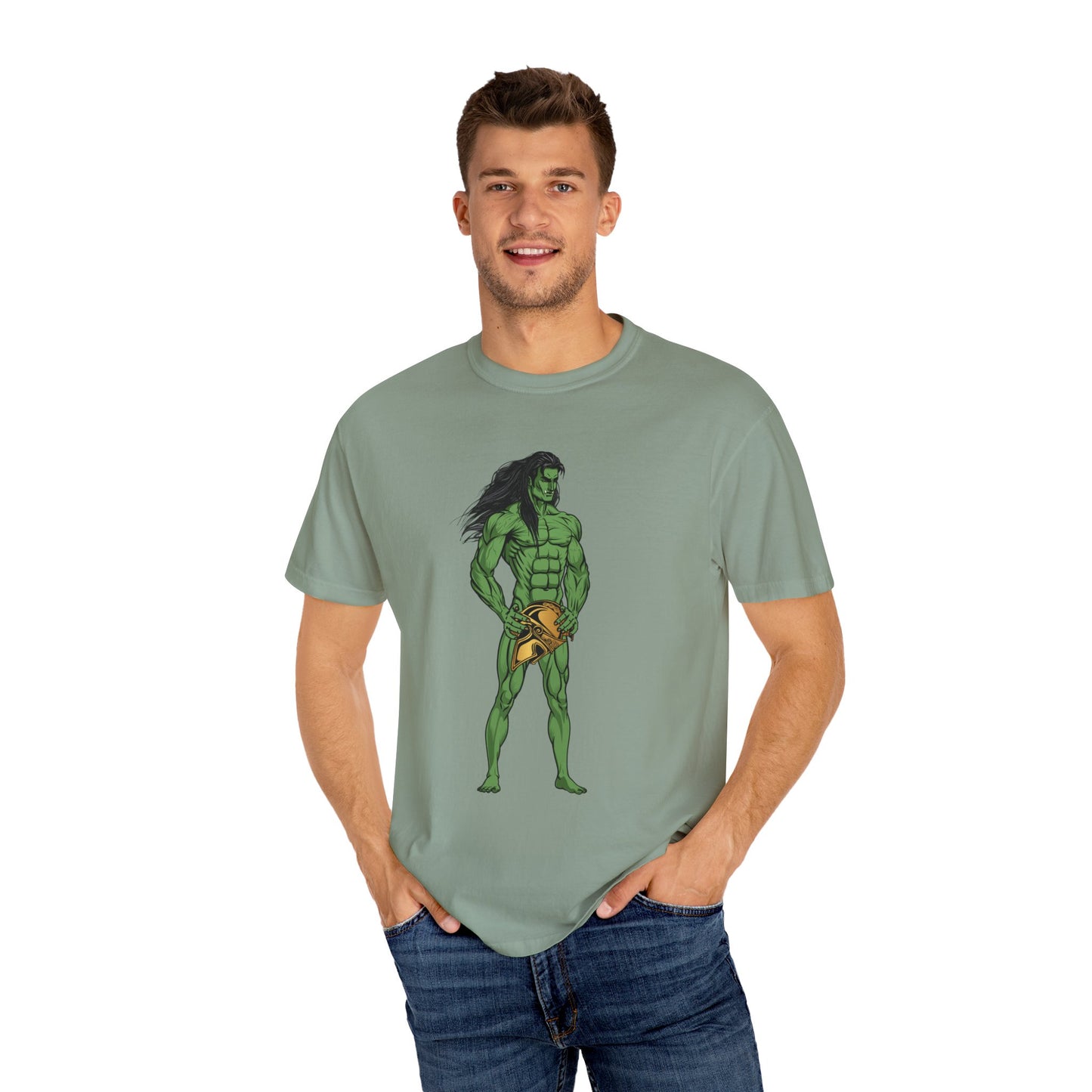 Orc Gladiator Unisex Garment-Dyed T-shirt