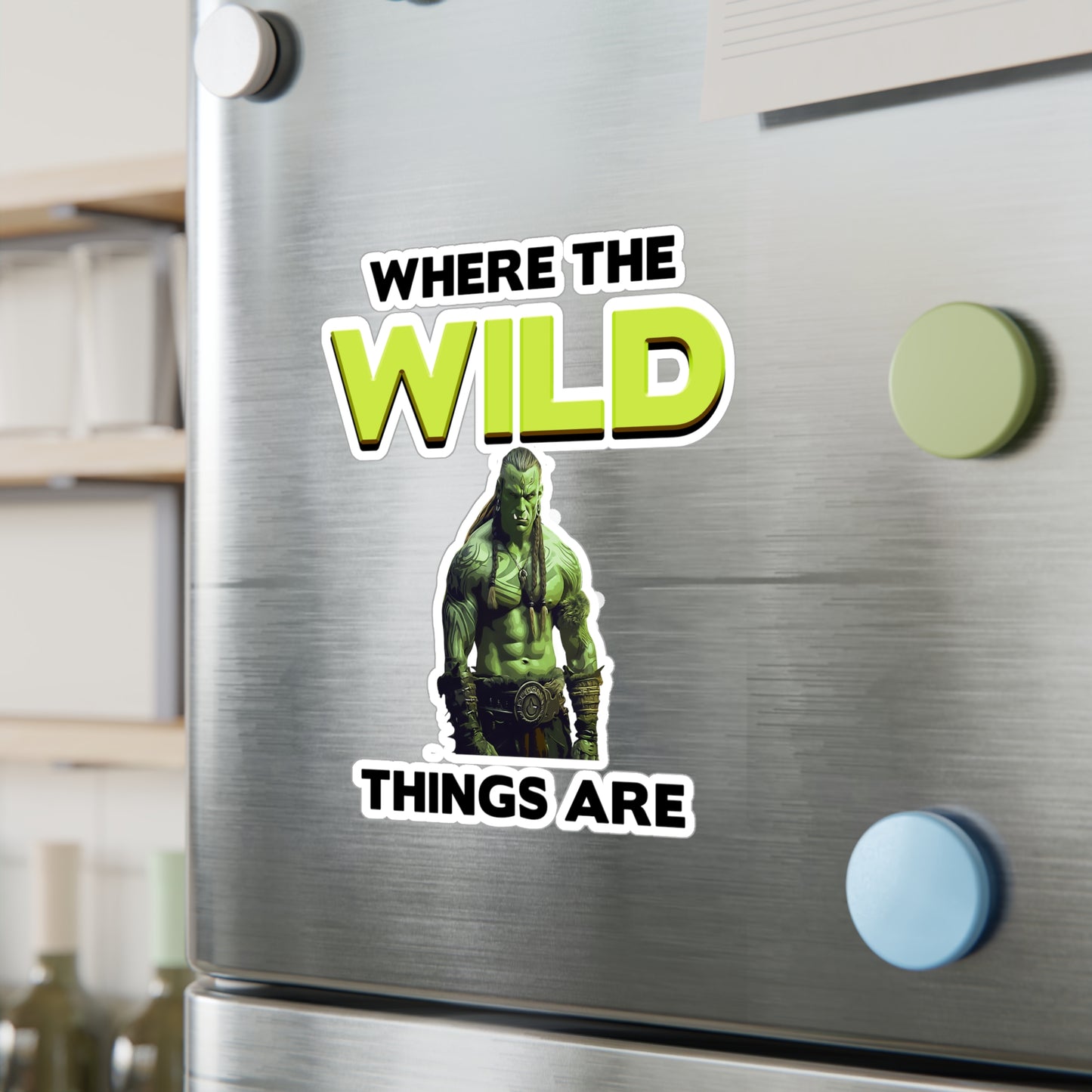 Where The Wild Things Are Kiss-Cut Vinyl Decals