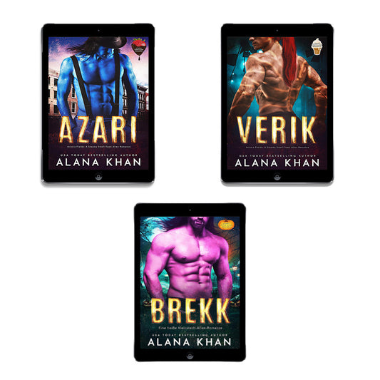 Arixia Fields e-Book Bundle Brekk, Azari & Verik