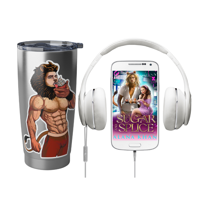 Sugar and Splice Audiobook PLUS the 20 oz Vagabond Mug Bundle