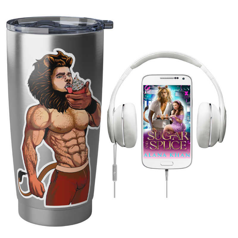 Sugar and Splice Audiobook PLUS the 20 oz Vagabond Mug Bundle