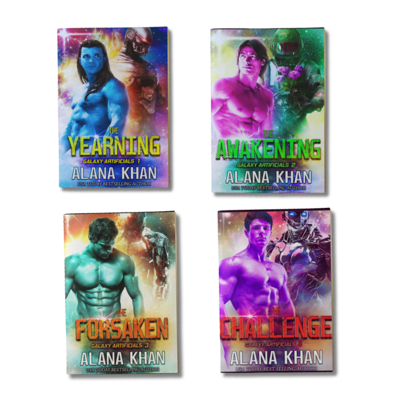 Galaxy Artificials Book 1, 2 and 3 Audiobook Bundle Set