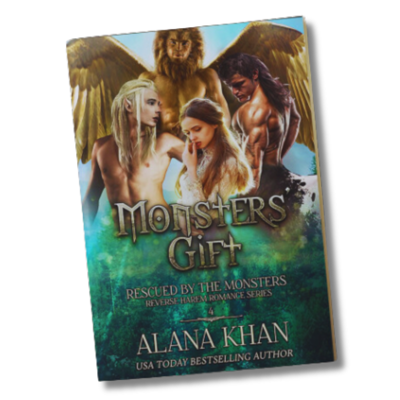 Monsters' Gift: A Why Choose Monster Romance (Rescued by the Monsters Reverse Harem Romance Series Book 4)
