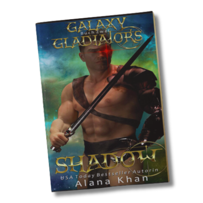 Shadow: Romanze Mit Einem Beschädigten Alien Helden (Galaxy Gladiators Alien-Entführungsroman 2) (German Edition) AUDIOBOOK ONLY