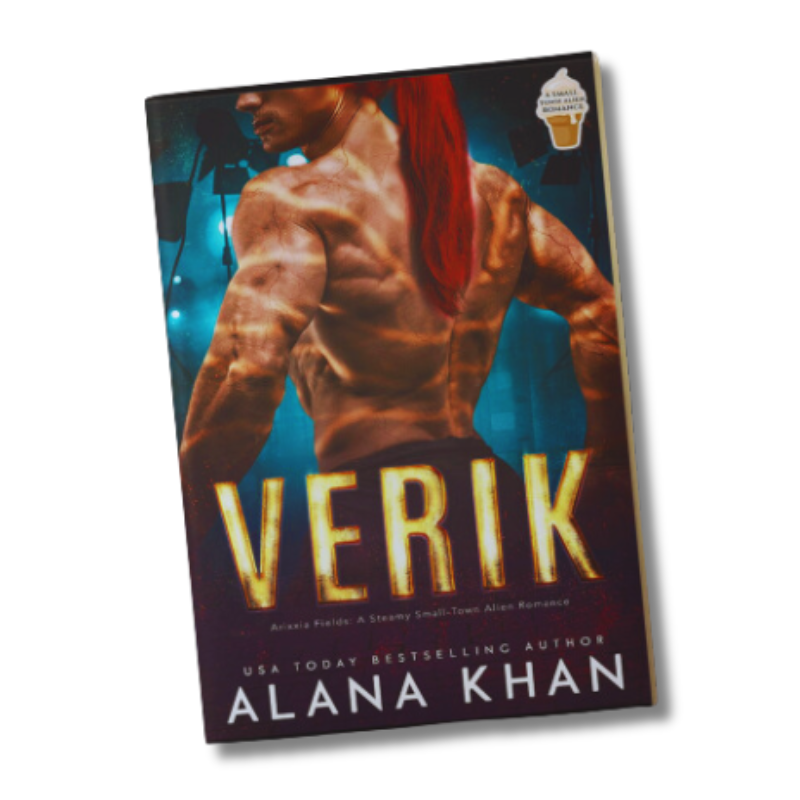 Verik: A Holiday-in-July Romance (Arixxia Fields: A Steamy Small-Town Alien Romance)