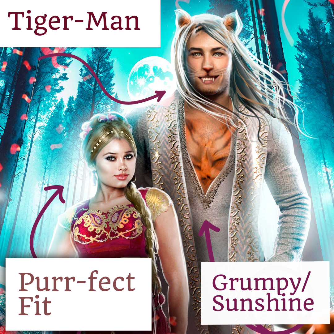 Bengal Splice: She's Grumpy and This Hybrid Tiger is Sunshine (Hybrid Hearts Book 2)